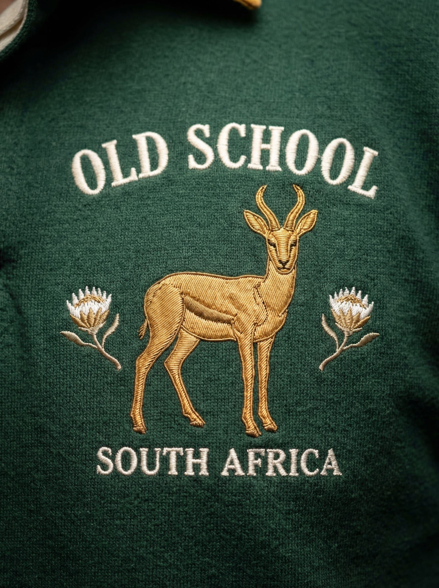 Badge WIP, direct-to-garment embroidery, version one