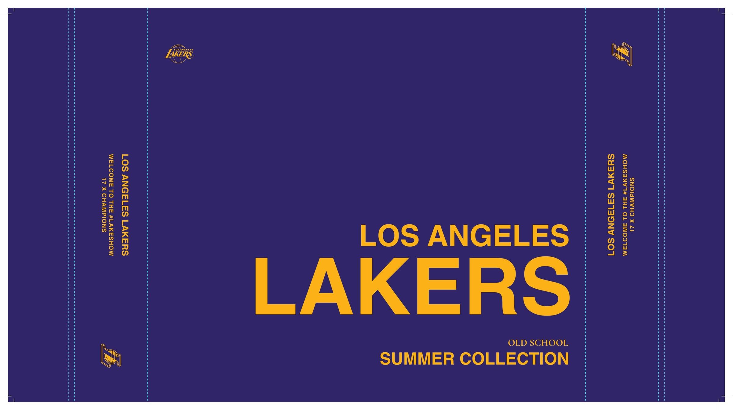Los Angeles Lakers packaging design