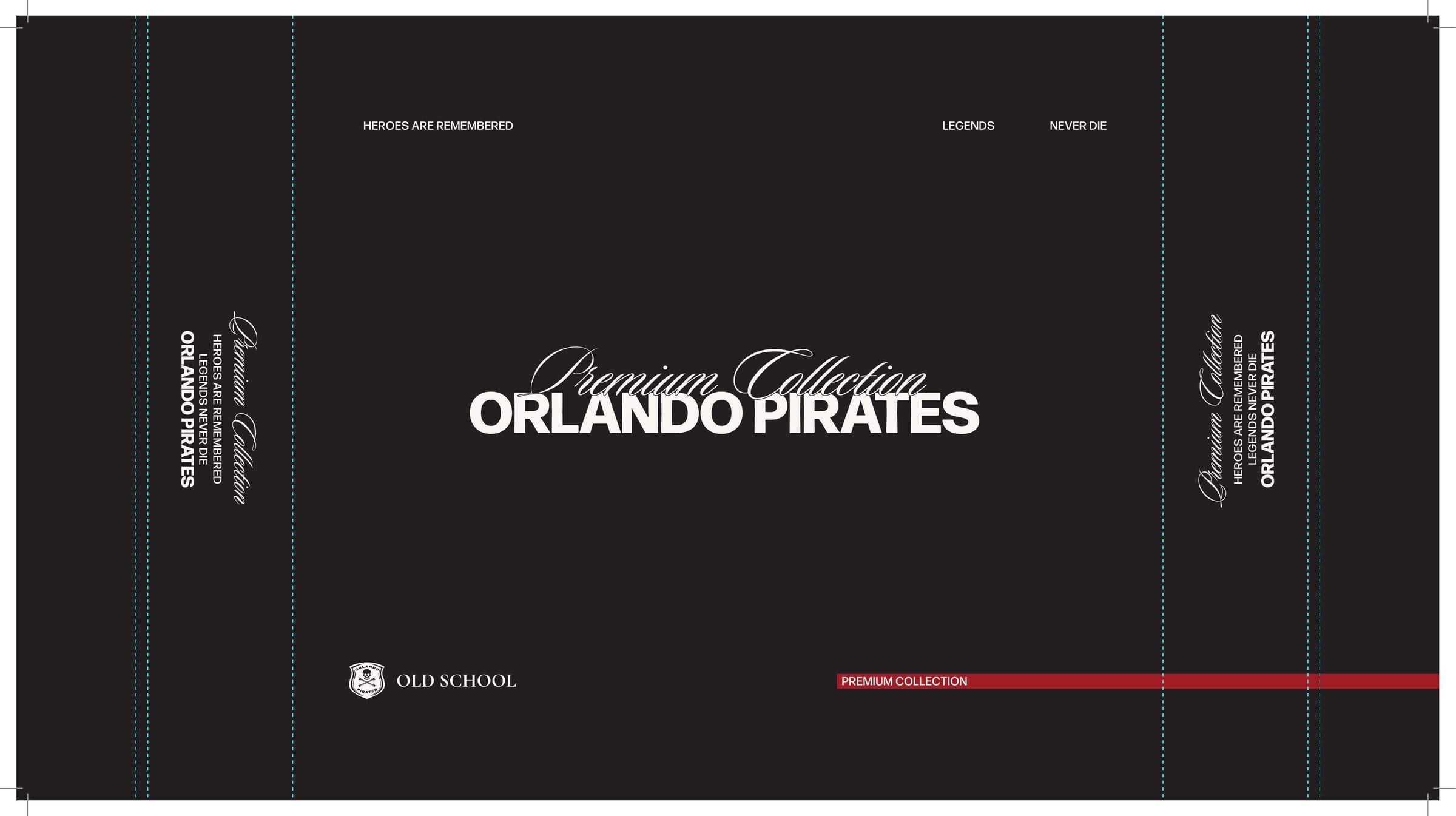 Orlando Pirates full-sleeve packaging design